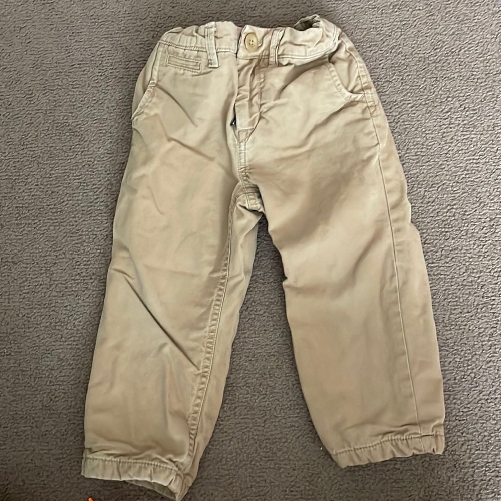 Baby gap boys khaki pants, size 2T